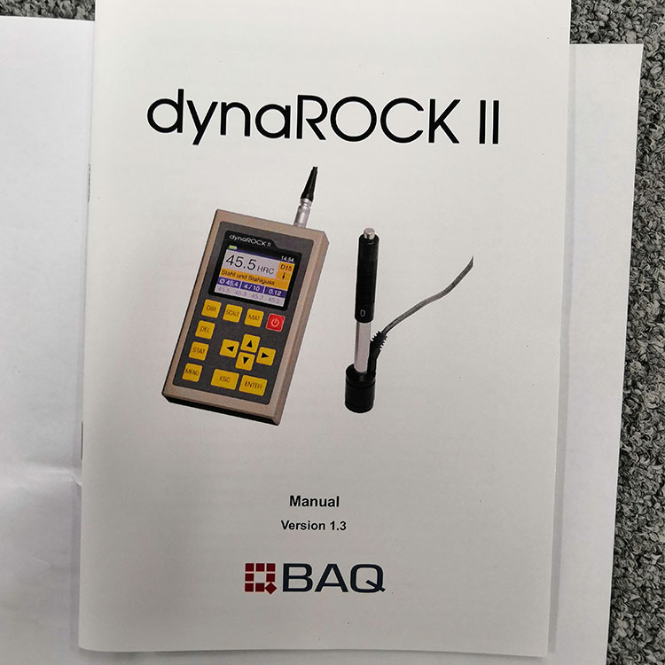 德国BAQ dynaROCK 硬度计