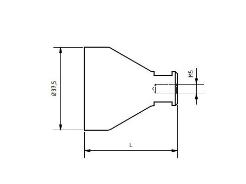 FARO关节臂M5螺纹测头适配器